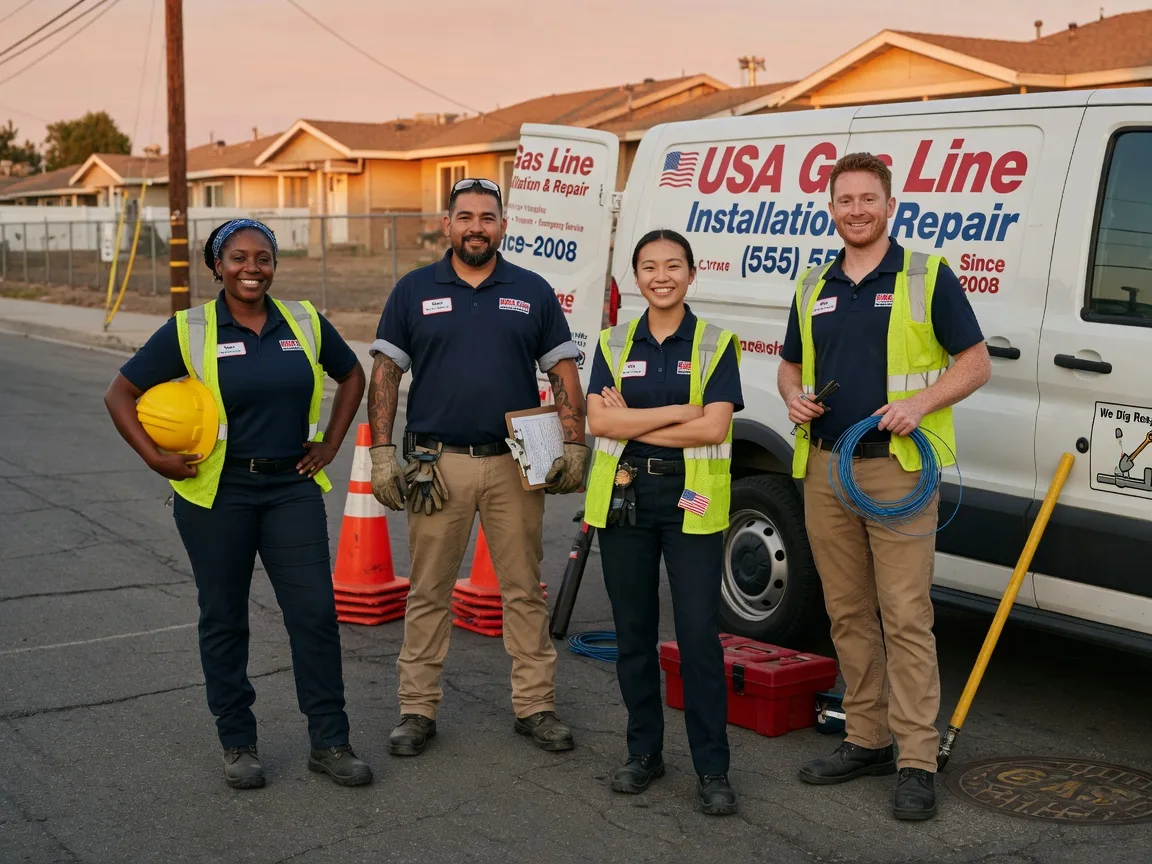 Gas Line Installation company in Tallula, IL